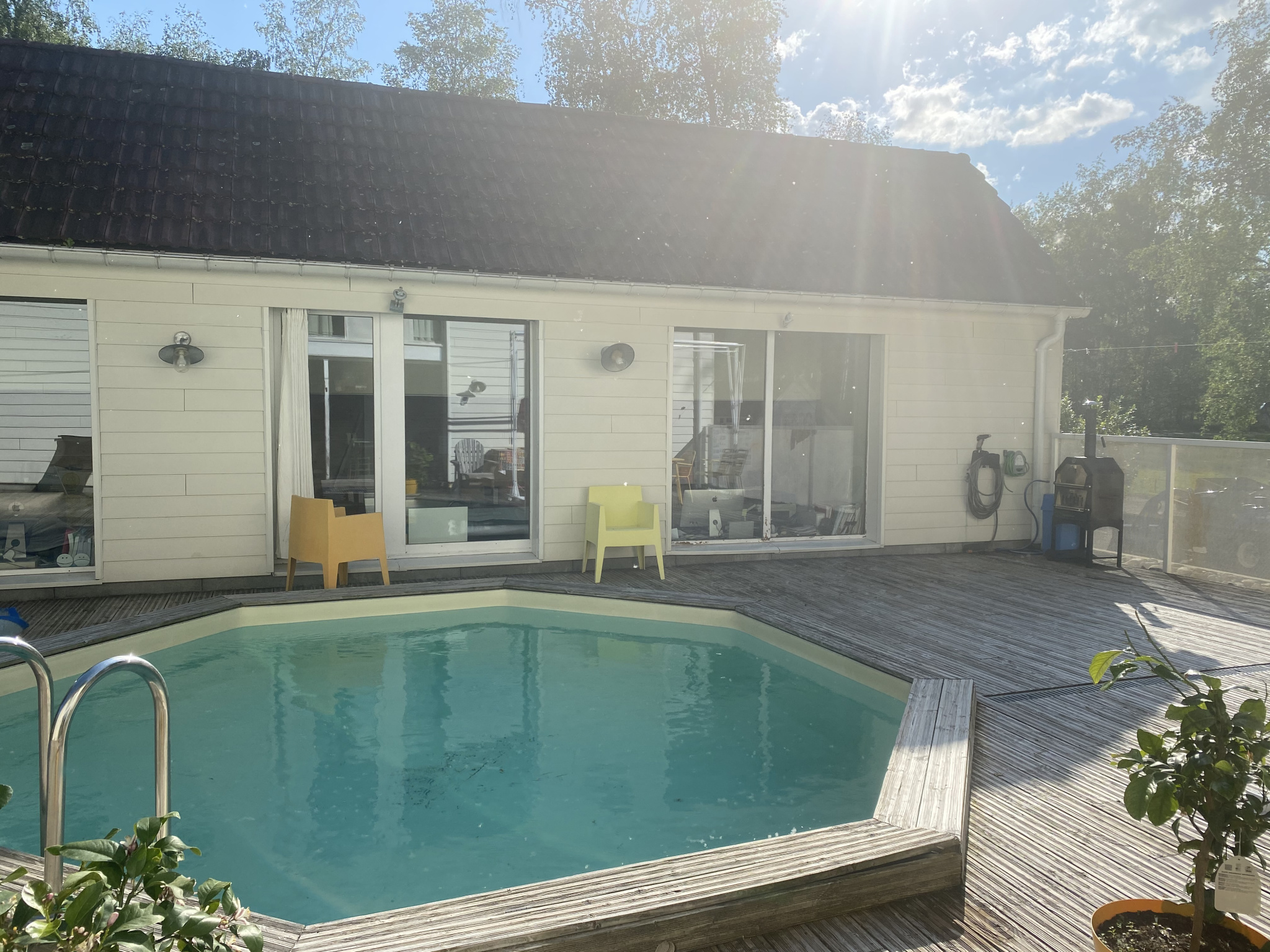 Plateau des 1000 Étangs - Maison d'architecte avec piscine